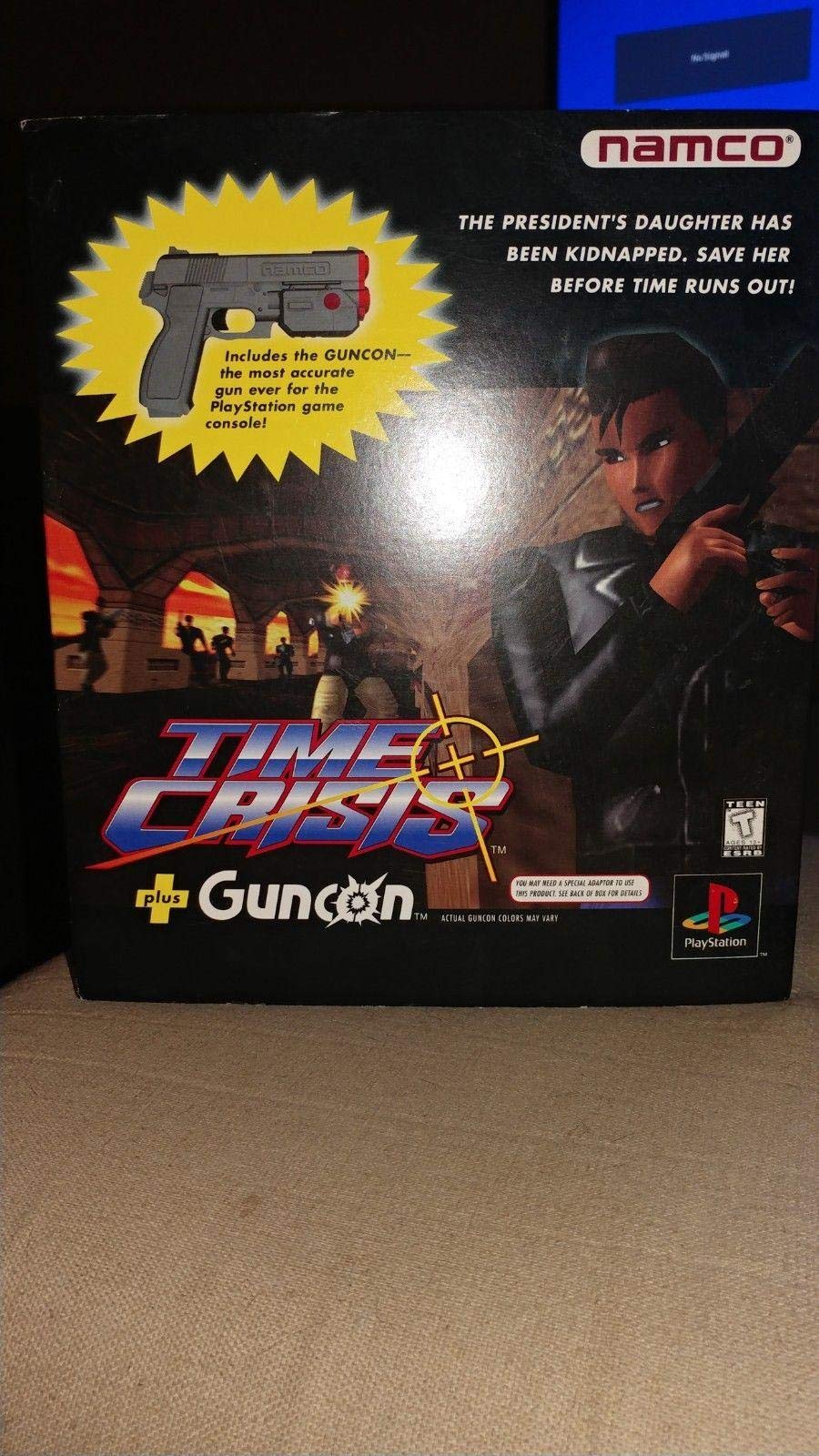 Time Crisis (plus Guncon) for Sony Playstation 1 by Namco